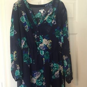 Old Navy -  Floral Dress, Size XL.
